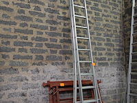 2-delig aluminium ladder - afbeelding 2 van  3