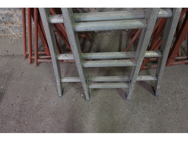 2-delig aluminium ladder - afbeelding 3 van  3