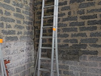 2-delig aluminium ladder