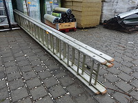 2-delig aluminium ladder - afbeelding 2 van  4