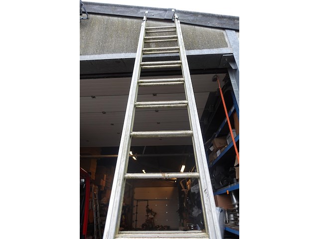 2-delig aluminium ladder - afbeelding 3 van  4