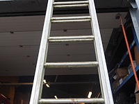 2-delig aluminium ladder - afbeelding 3 van  4