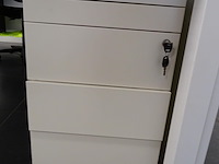 2-delig bureaueiland + 2x bureaustoel - afbeelding 2 van  5