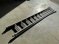 2-delige 2x12 alu ladder
