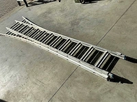 2-delige 2x12 alu ladder