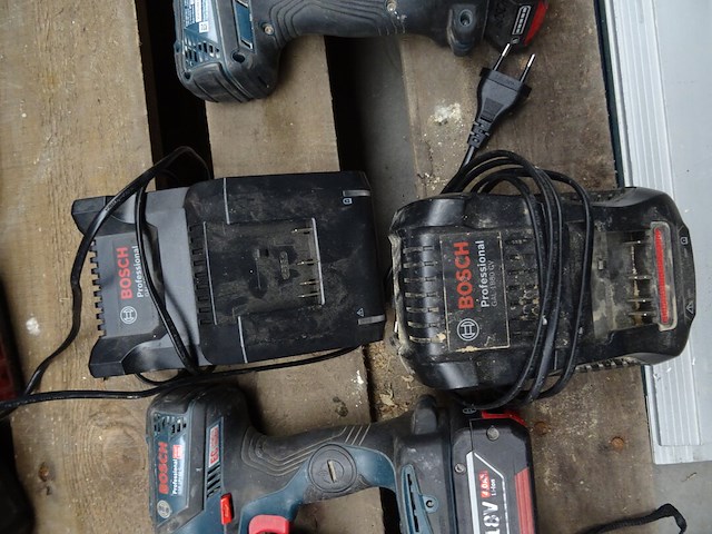 2-delige accu set bosh - afbeelding 2 van  6