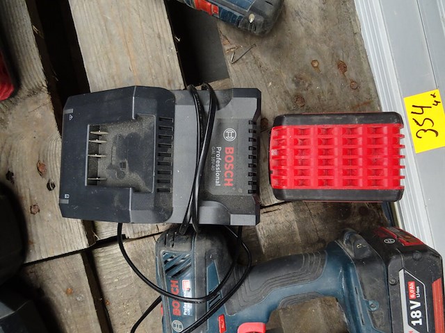2-delige accu set bosh - afbeelding 2 van  5