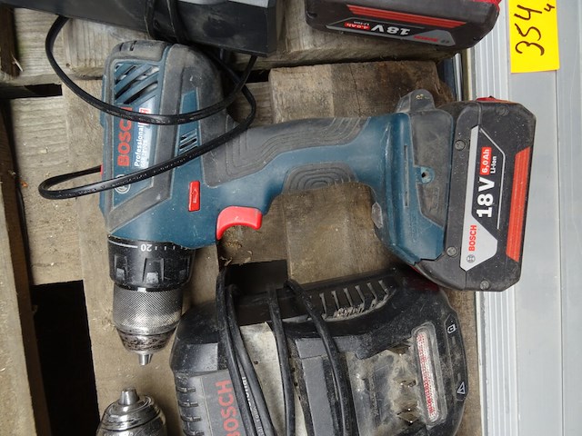 2-delige accu set bosh - afbeelding 3 van  5