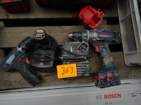 2-delige accu set bosh - afbeelding 1 van  4