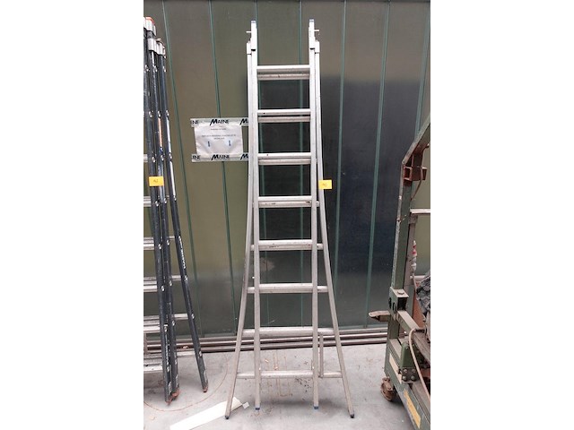 2-delige alu ladder altus - afbeelding 1 van  3