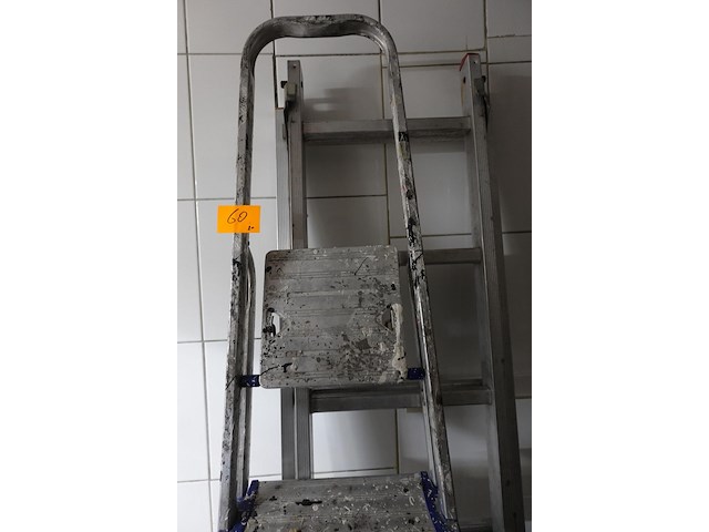 2-delige alu ladder + alu trapladder - afbeelding 4 van  4