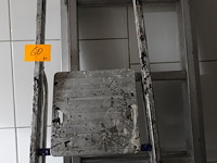 2-delige alu ladder + alu trapladder - afbeelding 4 van  4