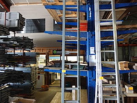 2-delige alu ladder dirks - afbeelding 1 van  3