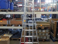 2-delige alu ladder galico