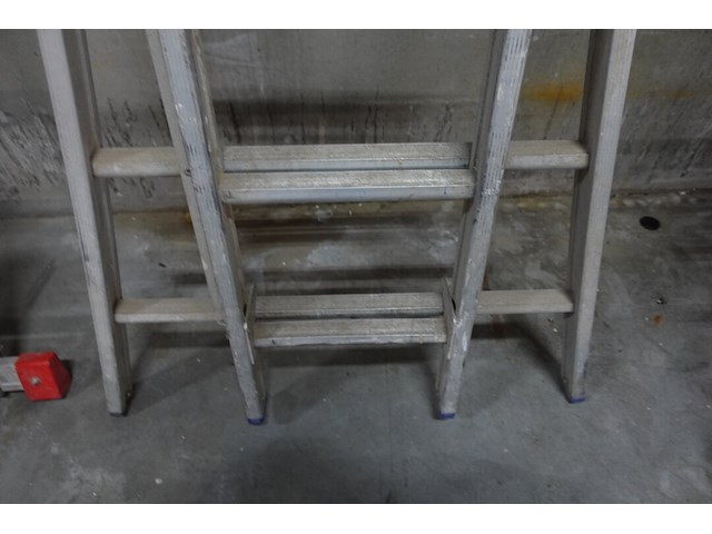 2-delige alu ladder solide - afbeelding 3 van  3