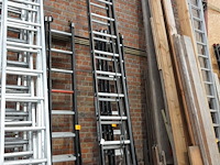 2-delige alu ladder - afbeelding 1 van  4