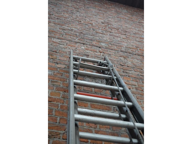 2-delige alu ladder - afbeelding 3 van  4