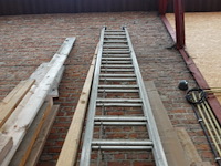 2-delige alu ladder - afbeelding 3 van  4