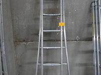 2-delige alu ladder - afbeelding 1 van  3