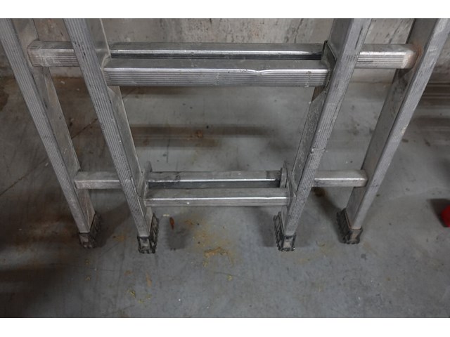 2-delige alu ladder - afbeelding 3 van  3