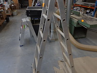 2-delige alu ladder - afbeelding 2 van  2