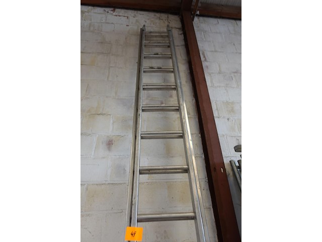 2-delige alu ladder - afbeelding 3 van  5