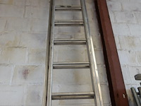 2-delige alu ladder - afbeelding 3 van  5
