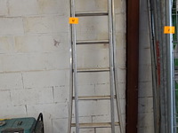 2-delige alu ladder - afbeelding 4 van  5