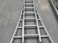 2 delige alu ladder - afbeelding 1 van  2