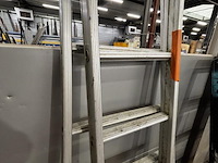 2-delige alu schuifladder - afbeelding 2 van  2