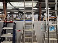 2-delige alu schuifladder - afbeelding 1 van  2