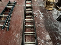 2-delige alu schuifladder - afbeelding 1 van  1