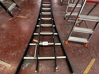 2-delige alu schuifladder - afbeelding 1 van  2