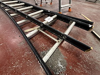 2-delige alu schuifladder - afbeelding 2 van  2