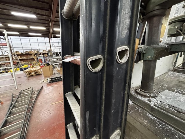 2-delige alu schuifladder - afbeelding 2 van  2