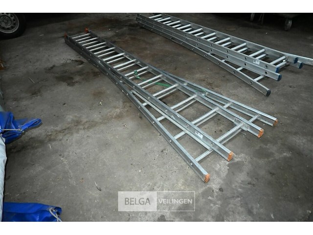 2-delige aluminium ladder - afbeelding 1 van  6