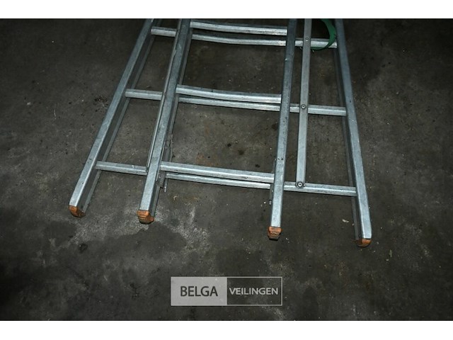 2-delige aluminium ladder - afbeelding 5 van  6