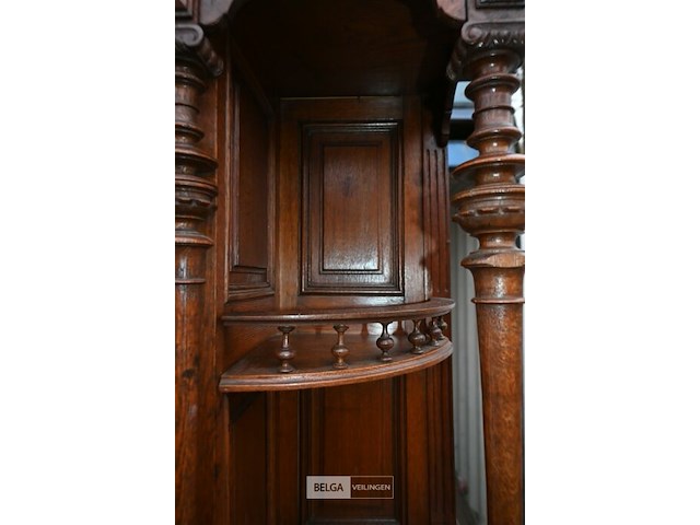 2-delige houten kast - afbeelding 6 van  7