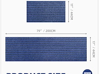 2-delige keukenloper blauw - afbeelding 2 van  3