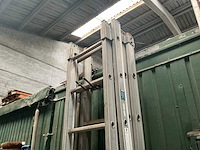 2 delige schuifladder (2x) - afbeelding 3 van  4