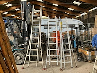 2 delige schuifladder (3x) - afbeelding 1 van  13