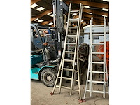 2 delige schuifladder (3x) - afbeelding 2 van  13