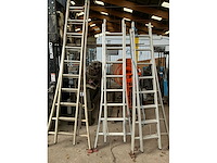 2 delige schuifladder (3x) - afbeelding 3 van  13