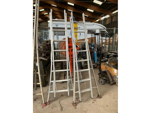 2 delige schuifladder (3x) - afbeelding 4 van  13