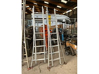 2 delige schuifladder (3x) - afbeelding 4 van  13
