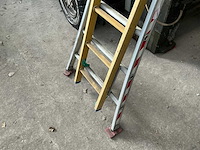 2 delige schuifladder - afbeelding 3 van  4