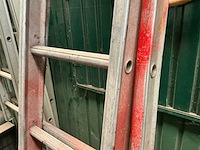 2 delige schuifladder - afbeelding 2 van  3