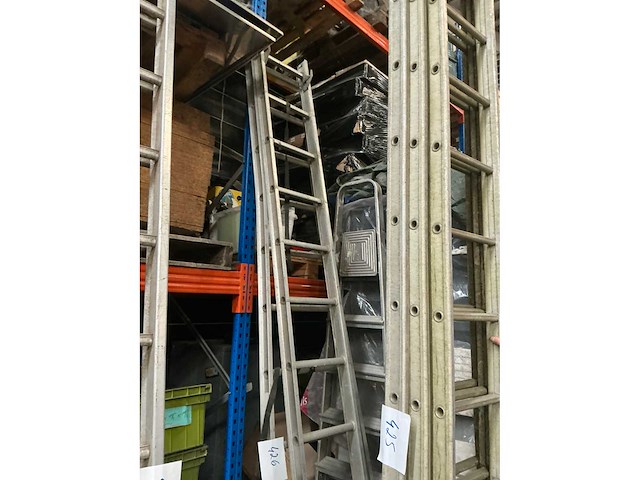 2-delige schuifladder - afbeelding 1 van  4