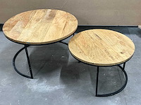 2-delige set salontafels (4x) - afbeelding 2 van  4