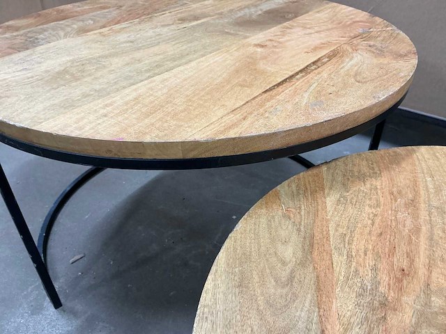 2-delige set salontafels (4x) - afbeelding 3 van  4